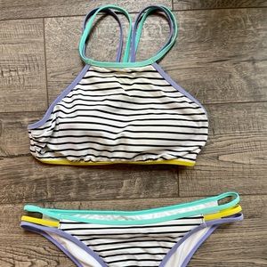 Victoria’s Secret Striped Swimsuit